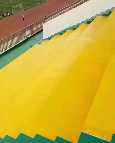 兰坪球场台阶翻新修补改造